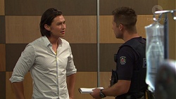 Leo Tanaka, Mark Brennan in Neighbours Episode 