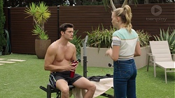 Finn Kelly, Xanthe Canning in Neighbours Episode 