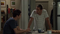 Ben Kirk, Tyler Brennan in Neighbours Episode 7593