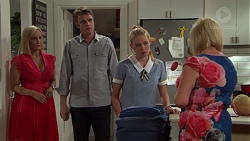 Brooke Butler, Gary Canning, Xanthe Canning, Sheila Canning in Neighbours Episode 7594