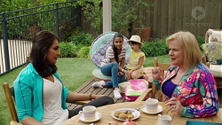 Dipi Rebecchi, Kirsha Rebecchi, Nell Rebecchi, Sheila Canning in Neighbours Episode 