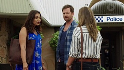 Dipi Rebecchi, Shane Rebecchi, Amy Williams in Neighbours Episode 7597