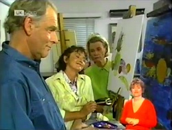 Tom Weaver, Pam Willis, Helen Daniels in Neighbours Episode 