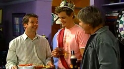 David Bishop, Ned Parker, Joe Mangel in Neighbours Episode 