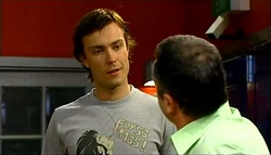 Robert Robinson (posing as Cameron Robinson), Karl Kennedy in Neighbours Episode 4937