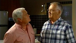 Lou Carpenter, Harold Bishop in Neighbours Episode 4939