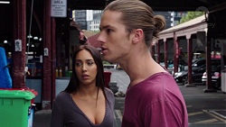 Mishti Sharma, Tyler Brennan in Neighbours Episode 7598