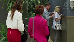 Elly Conway, Susan Kennedy, Gary Canning, Brooke Butler in Neighbours Episode 7600