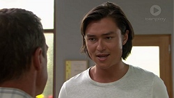 Paul Robinson, Leo Tanaka in Neighbours Episode 7600