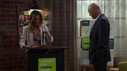 Sonya Rebecchi, Tim Collins in Neighbours Episode 