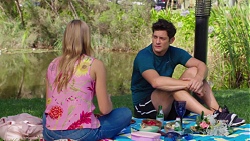 Xanthe Canning, Finn Kelly in Neighbours Episode 