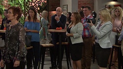 Susan Kennedy, Elly Conway, Tim Collins, Terese Willis in Neighbours Episode 7601