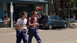 Ben Kirk, Tyler Brennan in Neighbours Episode 7602