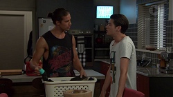 Tyler Brennan, Ben Kirk in Neighbours Episode 