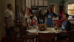 Toadie Rebecchi, Angie Rebecchi, Kirsha Rebecchi, Yashvi Rebecchi, Mishti Sharma, Shane Rebecchi in Neighbours Episode 