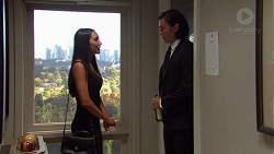 Mishti Sharma, Leo Tanaka in Neighbours Episode 7606