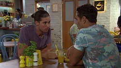 Tyler Brennan, Aaron Brennan in Neighbours Episode 7608