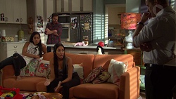 Yashvi Rebecchi, Shane Rebecchi, Mishti Sharma, Toadie Rebecchi in Neighbours Episode 
