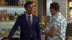 Tom Quill, Aaron Brennan in Neighbours Episode 