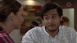 Amy Williams, David Tanaka in Neighbours Episode 7615