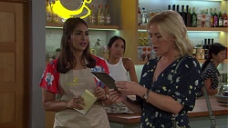 Dipi Rebecchi, Mishti Sharma, Lauren Turner in Neighbours Episode 