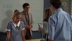 Xanthe Canning, Finn Kelly, Piper Willis, Ben Kirk in Neighbours Episode 