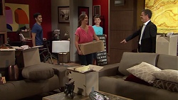 David Tanaka, Amy Williams, Jimmy Williams, Paul Robinson in Neighbours Episode 7626