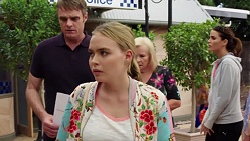 Gary Canning, Xanthe Canning, Sheila Canning, Elly Conway in Neighbours Episode 7628