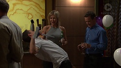 Jack Callahan, Steph Scully, Paul Robinson in Neighbours Episode 7629