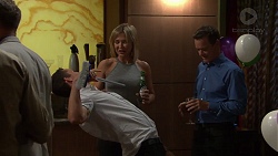 Jack Callahan, Steph Scully, Paul Robinson in Neighbours Episode 