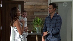 Paige Novak, Gabriel Smith, Jack Callahan in Neighbours Episode 