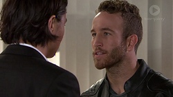 Leo Tanaka, Mannix Foster in Neighbours Episode 