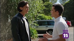 Leo Tanaka, Jack Callahan in Neighbours Episode 