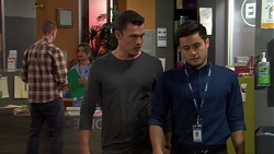 Jack Callahan, David Tanaka in Neighbours Episode 