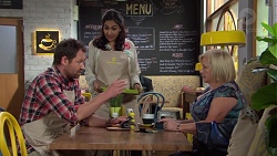 Shane Rebecchi, Dipi Rebecchi, Sheila Canning in Neighbours Episode 7639