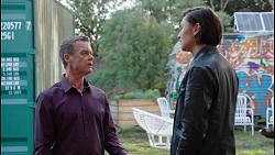 Paul Robinson, Leo Tanaka in Neighbours Episode 7640
