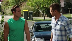 Aaron Brennan, Mark Brennan in Neighbours Episode 