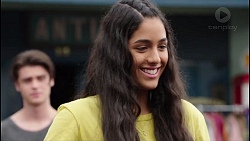 Ben Kirk, Yashvi Rebecchi in Neighbours Episode 7640