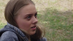 Willow Somers (posing as Willow Bliss) in Neighbours Episode 