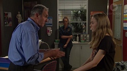 Karl Kennedy, Sonya Rebecchi, Willow Somers (posing as Willow Bliss) in Neighbours Episode 