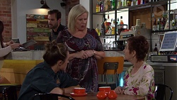 Sonya Rebecchi, Sheila Canning, Susan Kennedy in Neighbours Episode 