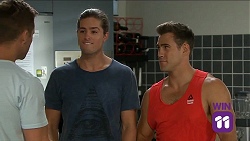 Mark Brennan, Tyler Brennan, Aaron Brennan in Neighbours Episode 