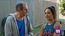 Karl Kennedy, Mishti Sharma in Neighbours Episode 