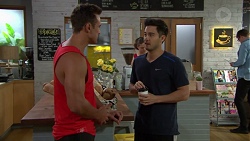 Aaron Brennan, David Tanaka in Neighbours Episode 7646