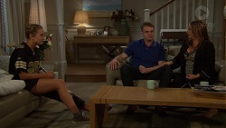 Piper Willis, Gary Canning, Terese Willis in Neighbours Episode 