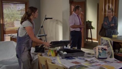 Amy Williams, Toadie Rebecchi, Sonya Rebecchi in Neighbours Episode 7648