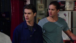 Ben Kirk, Tyler Brennan in Neighbours Episode 7650