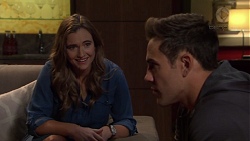 Amy Williams, Aaron Brennan in Neighbours Episode 7650