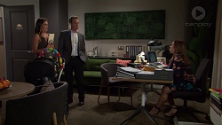 Paige Novak, Paul Robinson, Terese Willis in Neighbours Episode 