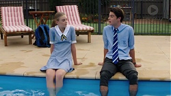 Willow Somers (posing as Willow Bliss), Ben Kirk in Neighbours Episode 